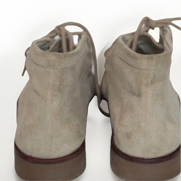 The Great Wallabee Chukka Boots Tan Sand Suede Preppy Moc Desert MINT Size 10 - Picture 9 of 12